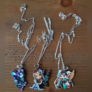 Exquisite Fashion Cute Fairy Princess Pendant Necklaces